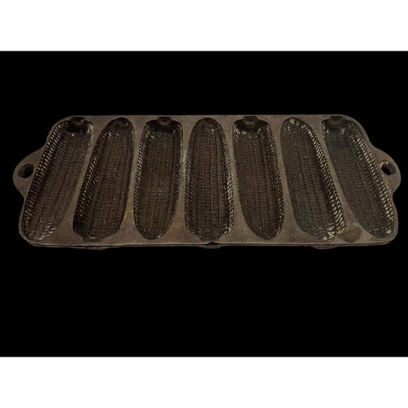 Wagner Ware Vintage 7 Corn Cob Stick Cornbread Cast Iron Pan Made in the USA - Picture 2 of 16